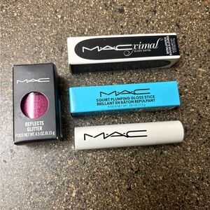 MAC Lip Gloss and loose Glitter